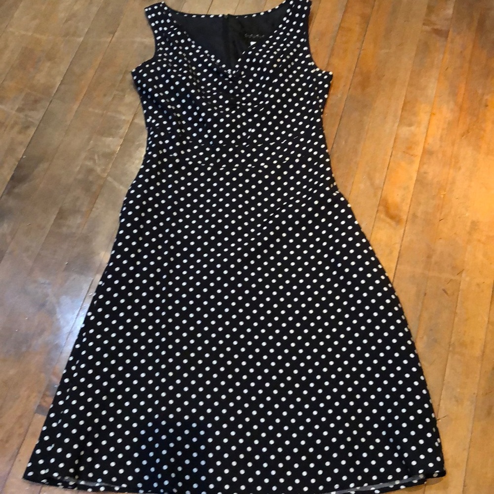 Jane Hamill Polka Dot Dress